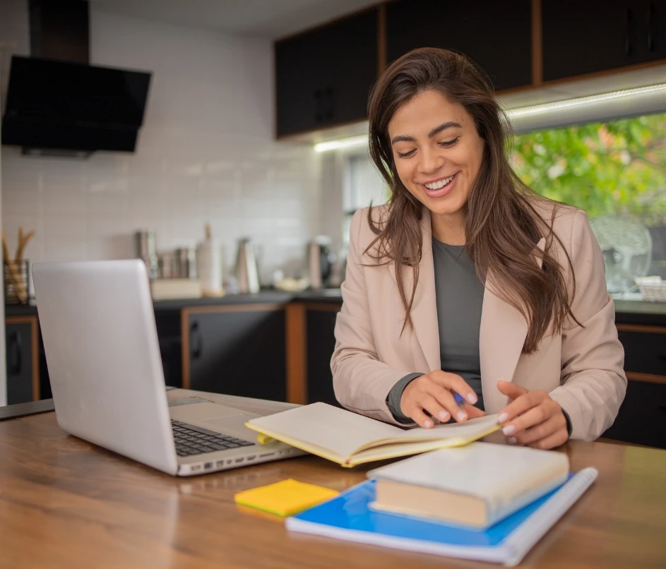 Student requesting an ID card and academic transcript